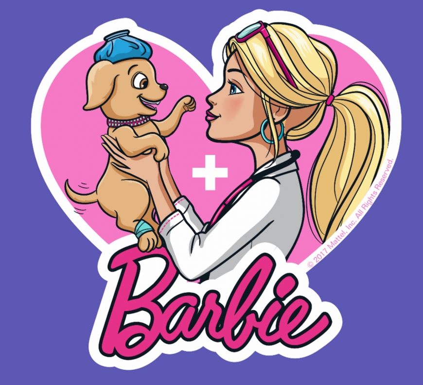 Vet Barbie art