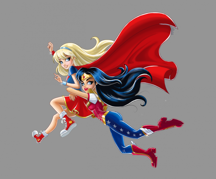 DC Super Hero Girls art