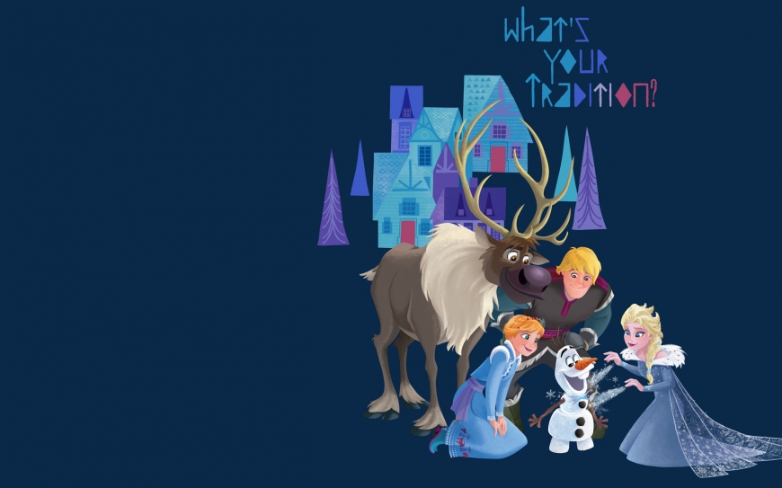  Olaf’s Frozen Adventure wallpaper - Family traditions