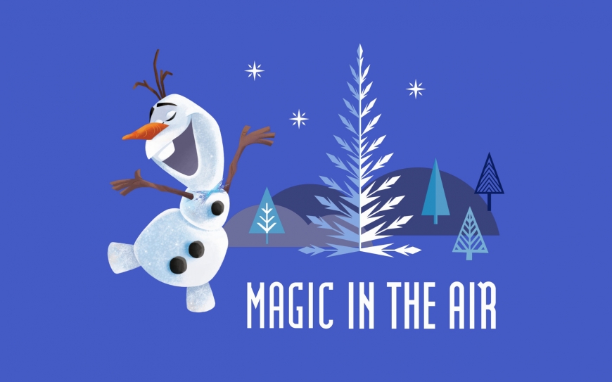  Olaf’s Frozen Adventure wallpaper - Magic in the air