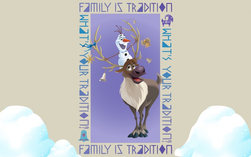  Olaf’s Frozen Adventure wallpaper - Olaf and Swen