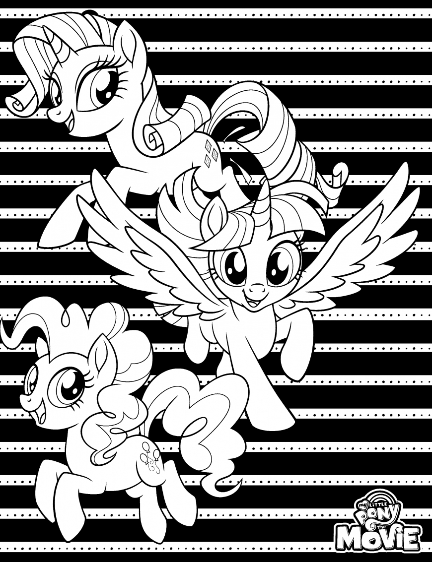 My Little Pony The Movie coloring page