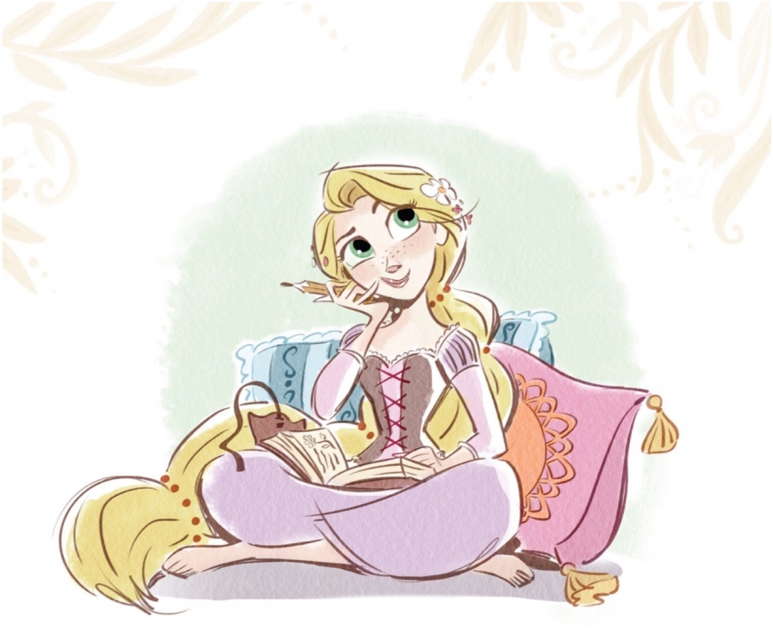 Tangled: The Series - cute illustrations