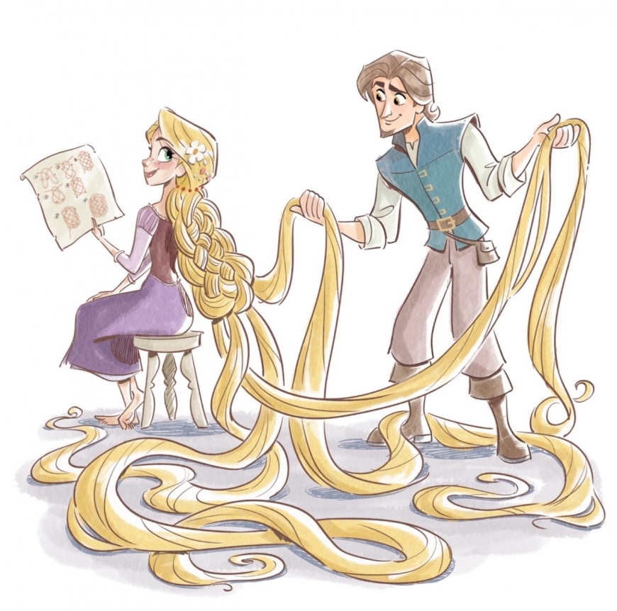 Tangled: The Series - cute illustrations