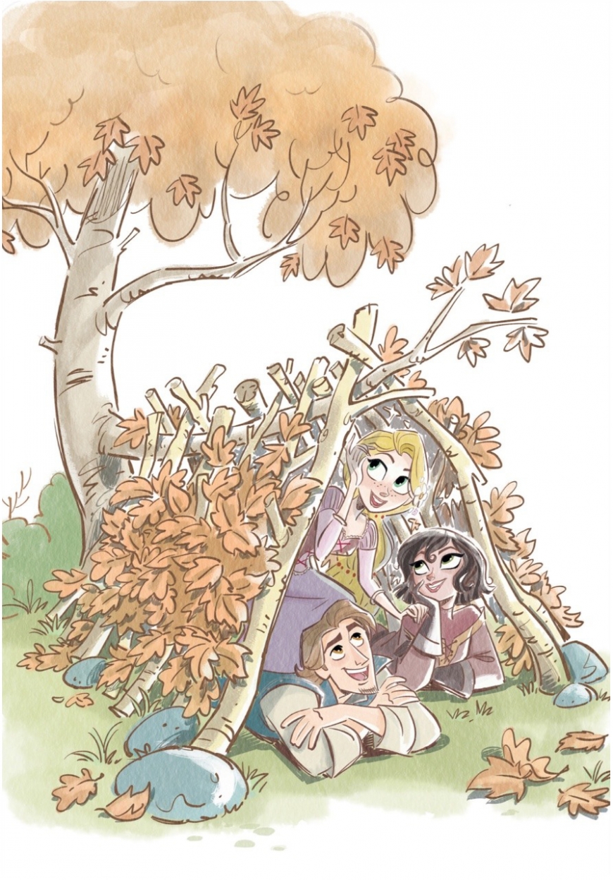 Tangled: The Series - cute illustrations