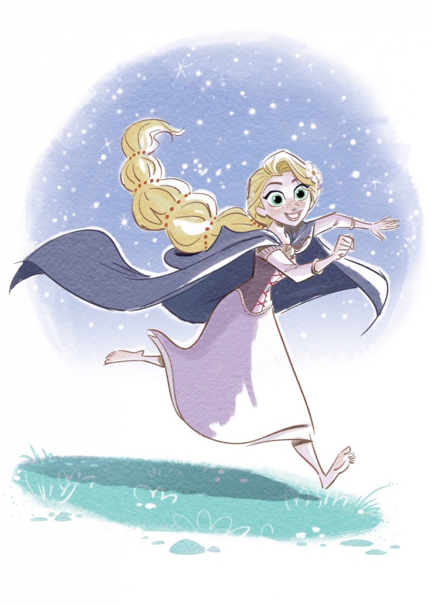 Tangled: The Series - cute illustrations