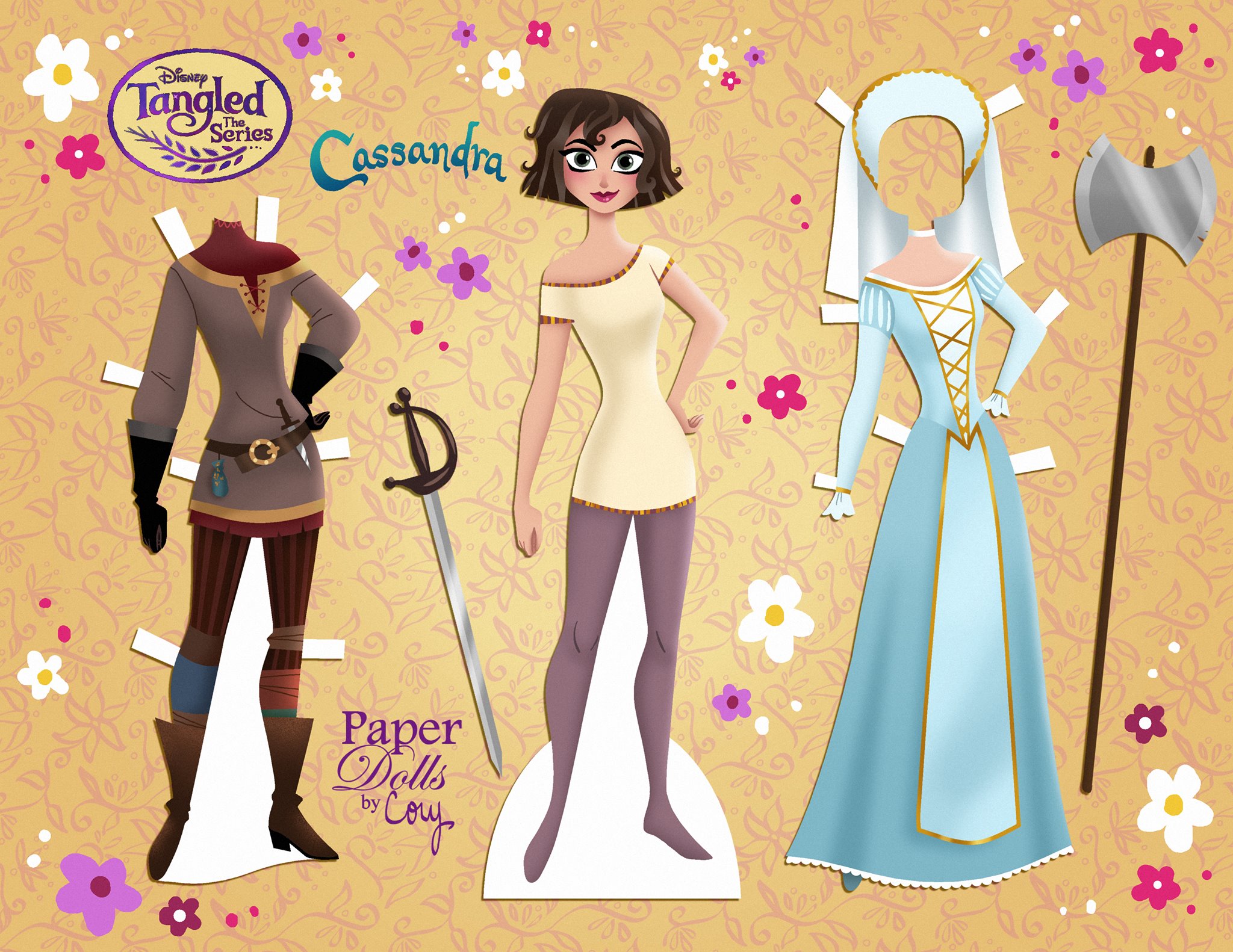 Tangled cassandra 2025 doll