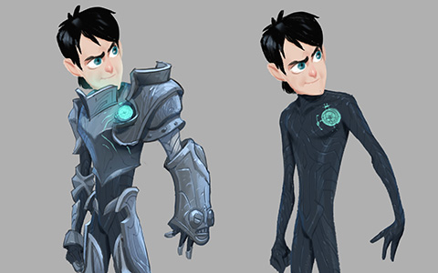 Concept art for Trollhunters