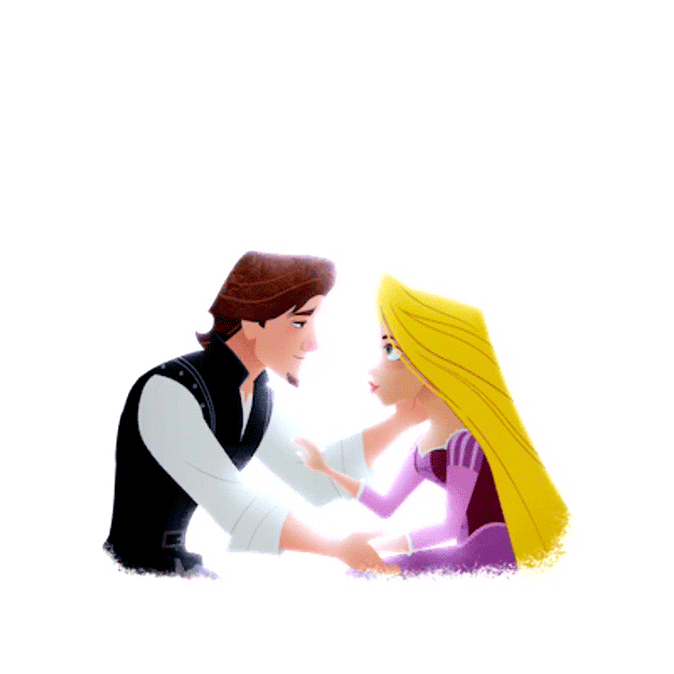 Tangled the series animated pictures with Rapunzel, Cassandra, Pascal, Eugene