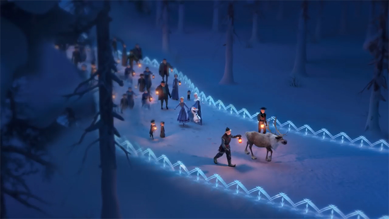 Frozen Disney: New pictures from Olafs Frozen Adventure