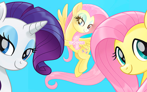 My Little Pony The Movie Fluttershy funny Face Swaps with other ponies
