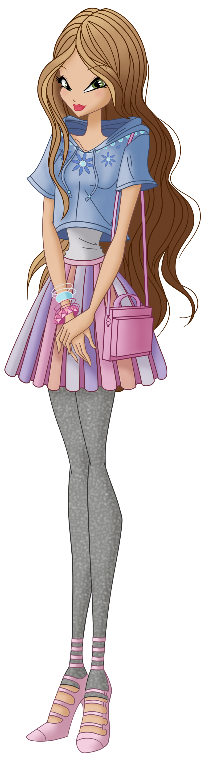 Flora World of Winx casual style