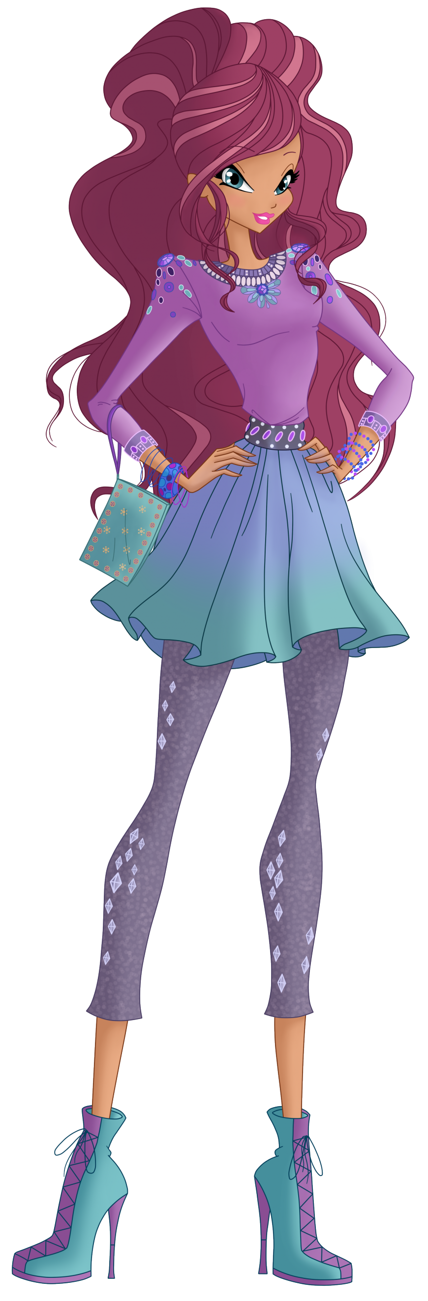 Layla World of Winx casual style