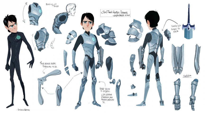 Trollhunters, Jim's Armor