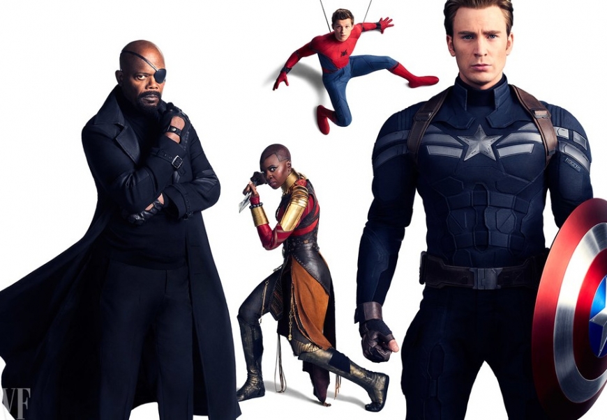 Marvel Universe Vanity Fair heroes photo shoot: Avengers, Guardians of the Galaxy, Doctor Strange, Black Panther and more