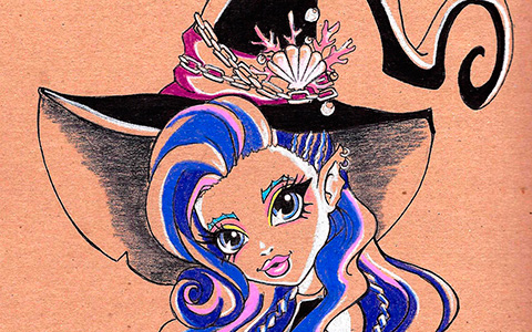 Monster High beautiful witches