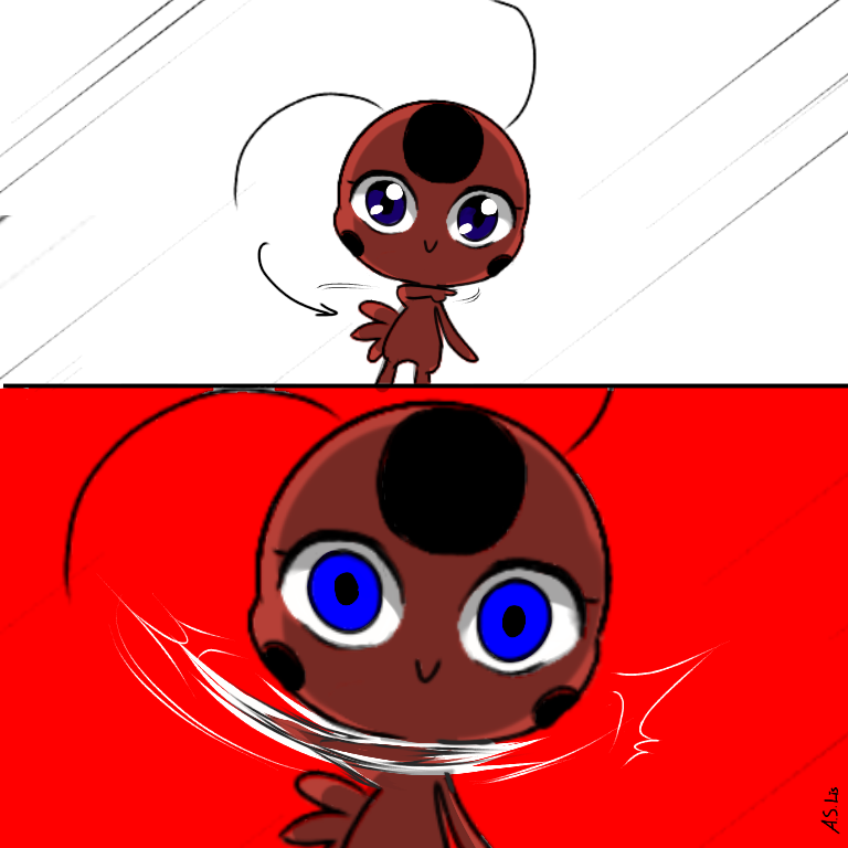 Plagg has to keep secret of Ladybug