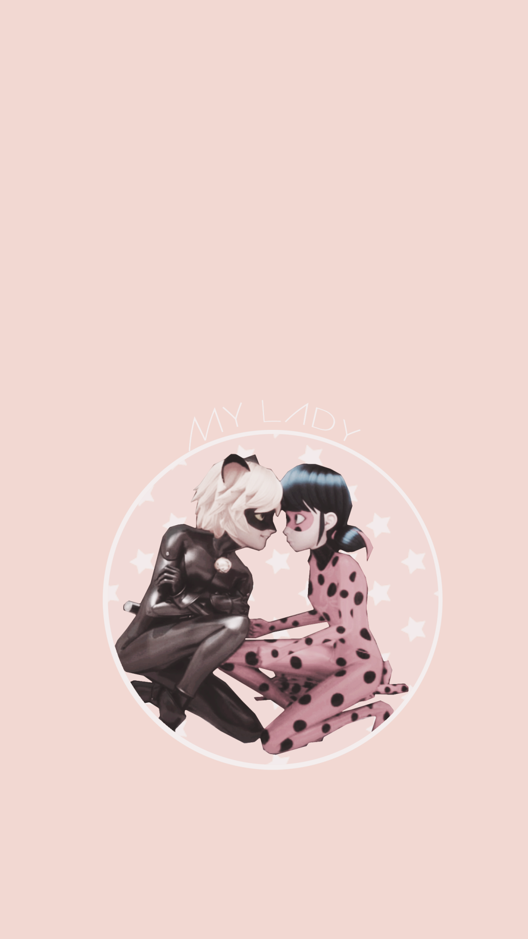 Miraculous Ladybug: Cute pastel phone wallpapers 