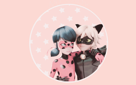 Miraculous Ladybug: Cute pastel phone wallpapers