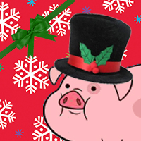 Gravity Falls Christmas Icons