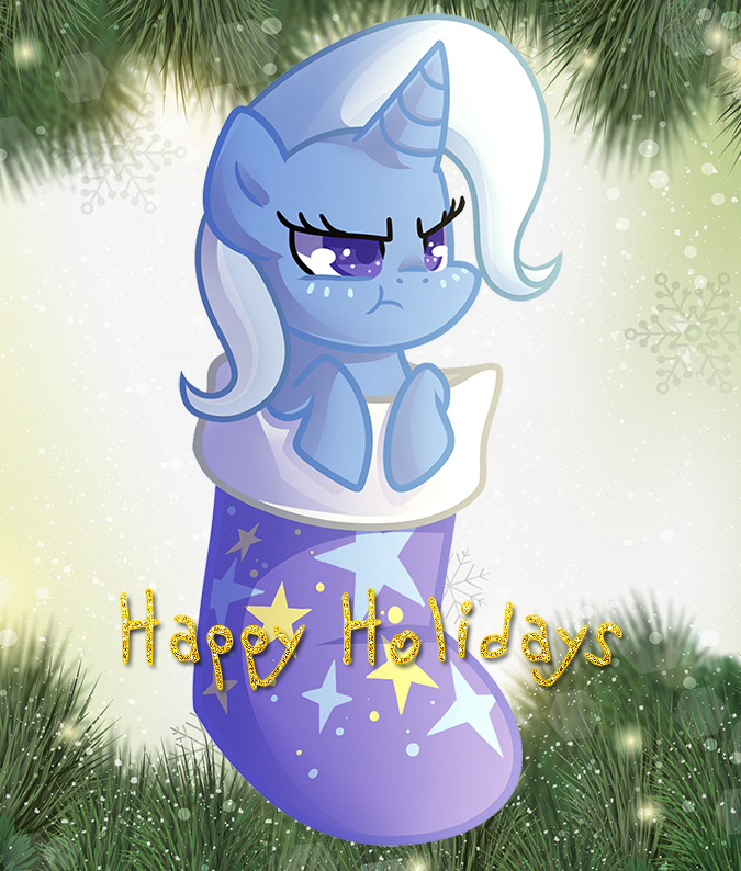 My Little Pony Christmas cards Happy Holidays