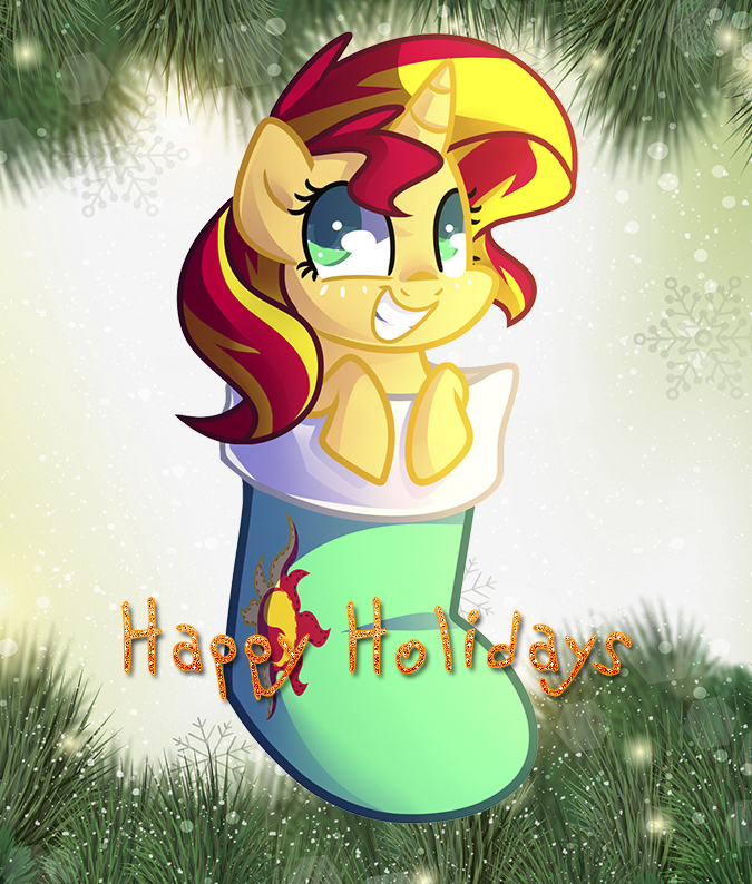 My Little Pony Christmas cards Happy Holidays