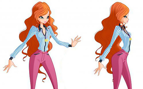 World of Winx concep art - Beautiful art of WOW