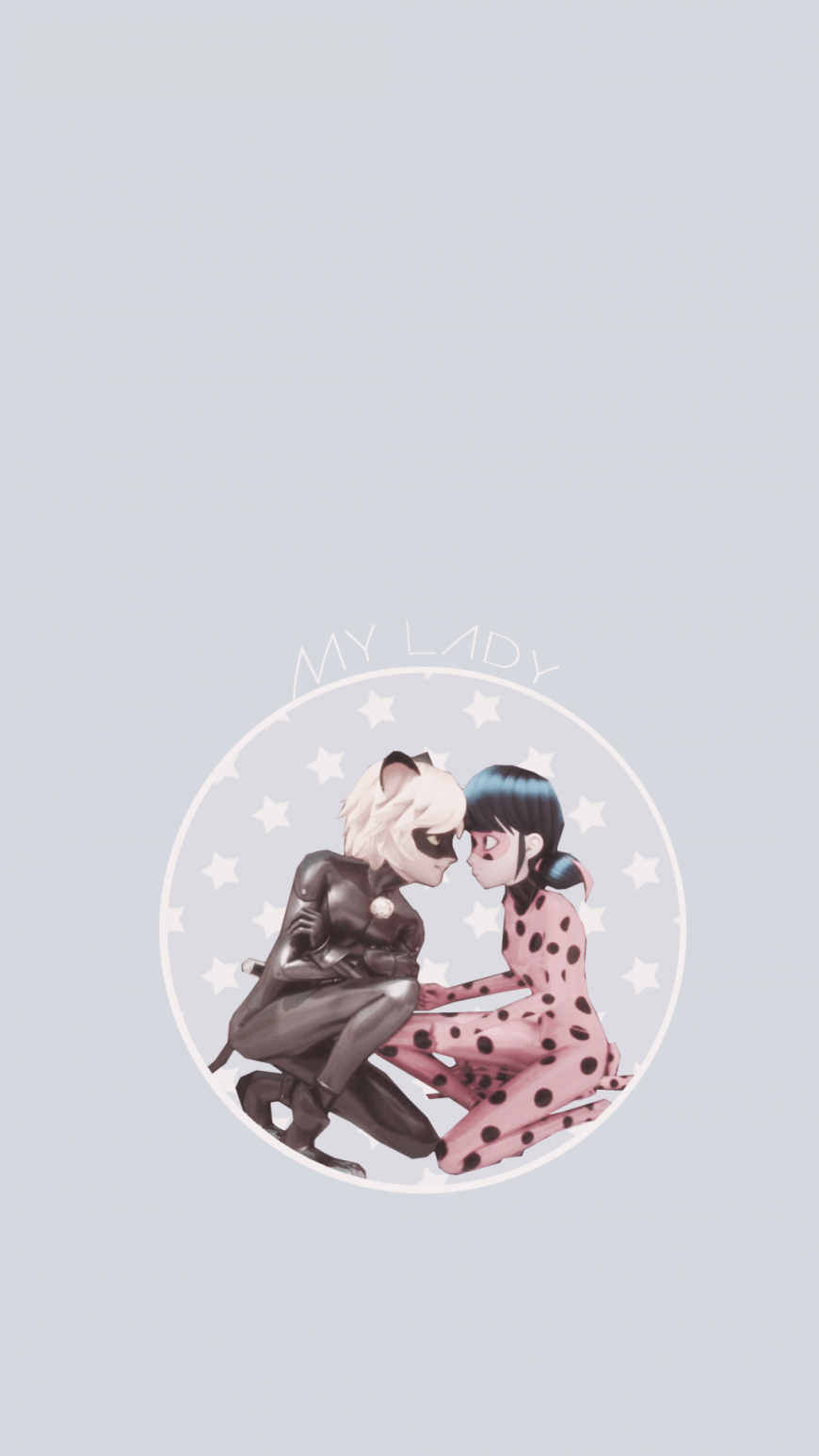 Miraculous Ladybug pastel phone wallpspers