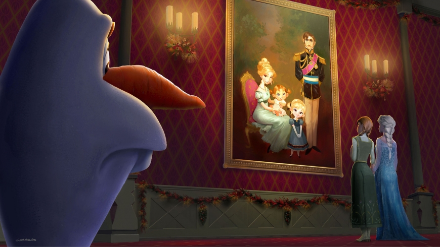 Olaf's Frozen Adventure concept arts