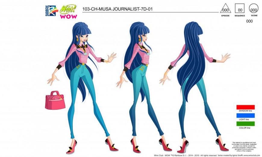 World of Winx concept art