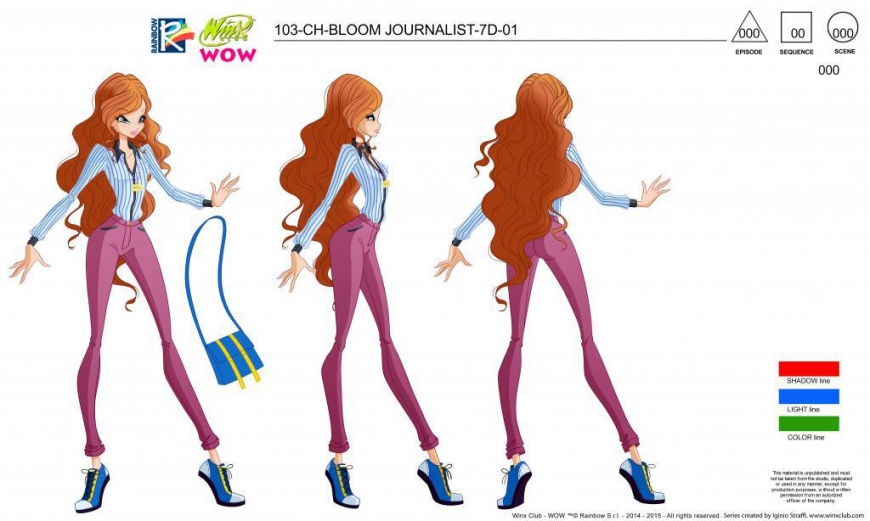 World of Winx concept art