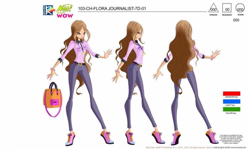 World of Winx concept art