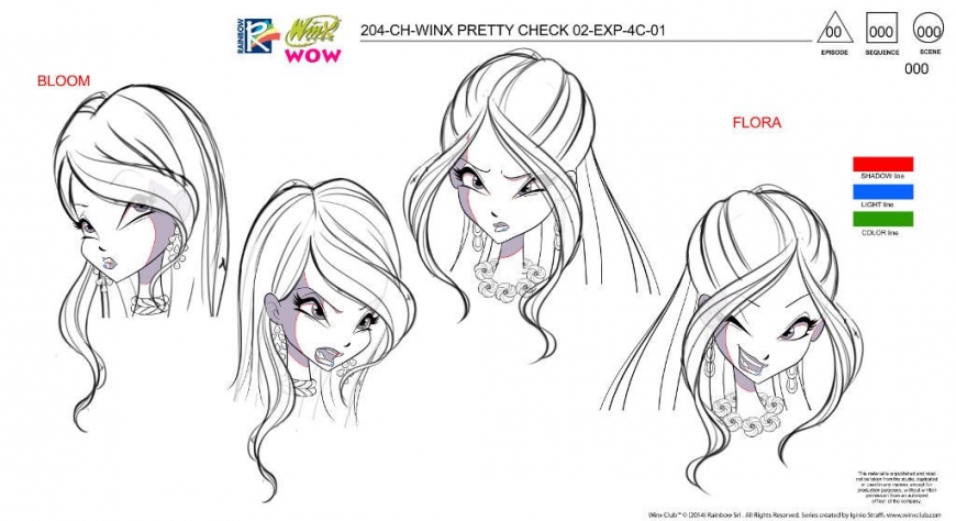 World of Winx concept art