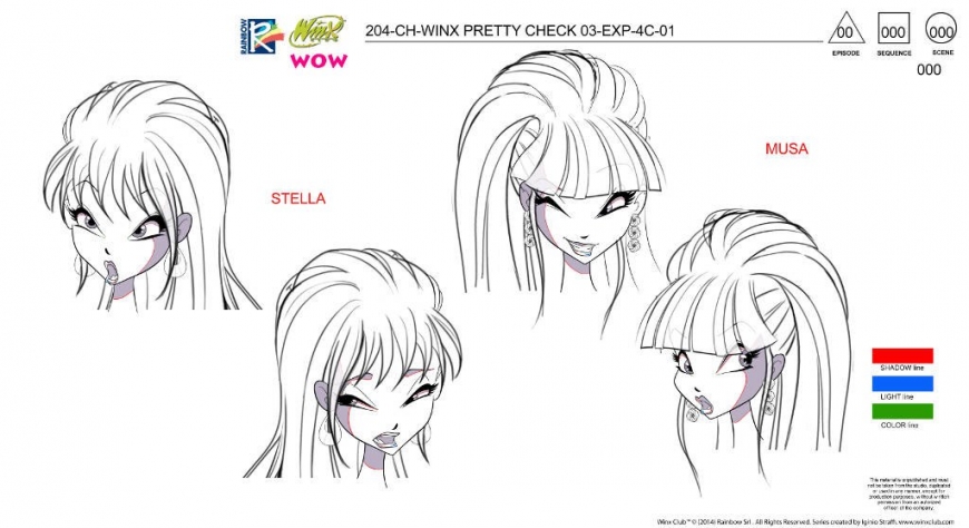 World of Winx concept art