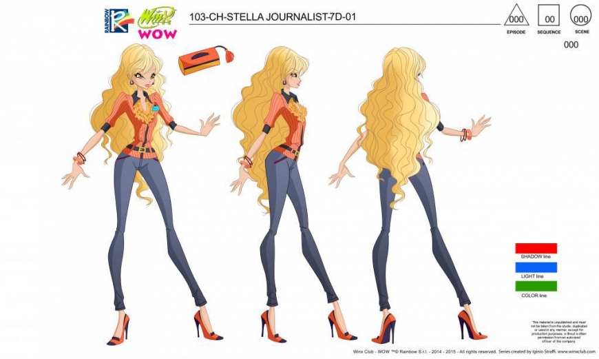 World of Winx concept art