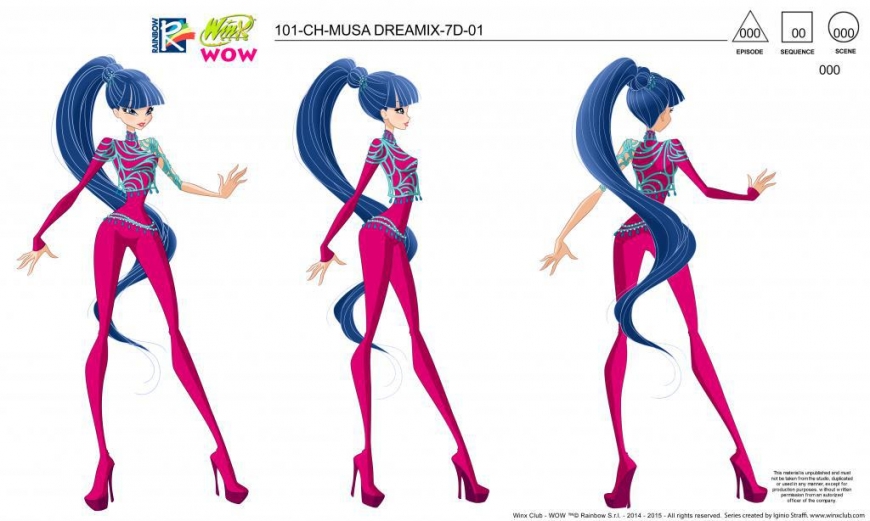 World of Winx Dreamix concept art