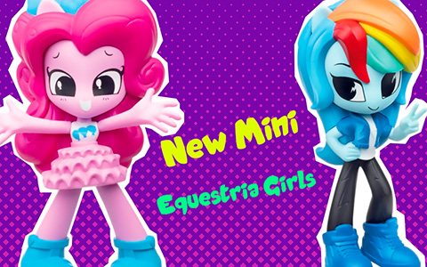 New My Little Pony Mini 3-inch Equestria Girls Minis Vinyl Figures