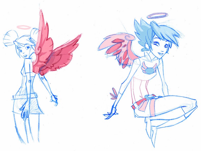 Angel's Friends concept arts