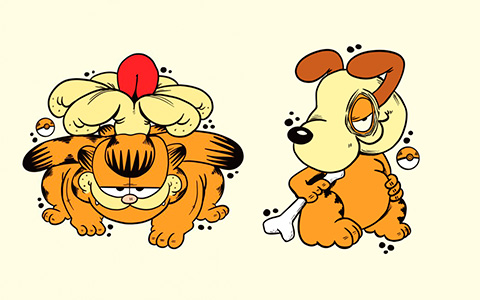 GARFEMON: when Garfield meets Pokemon