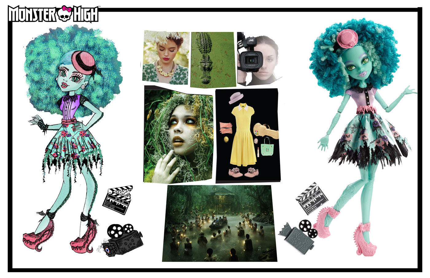 Monster High concept art designs and dolls YouLoveIt