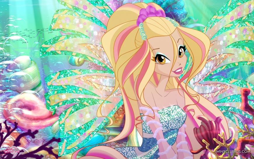 Winx Club Daphne sirenix wallpaper