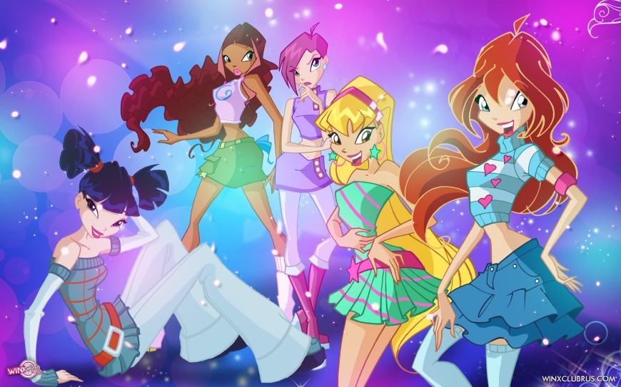 Winx Club second season style wallpaper