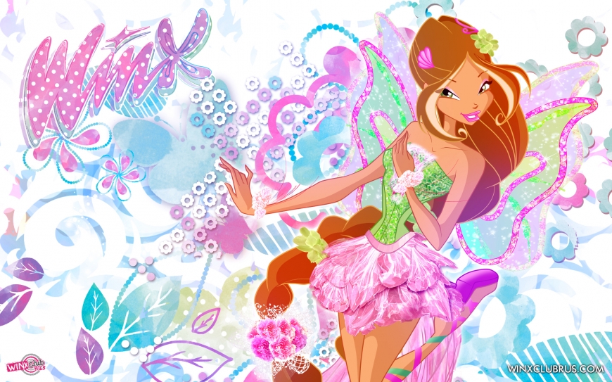 Winx Club Flora Harmonix wallpaper