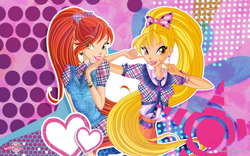 Winx Club school uniform wallpaper