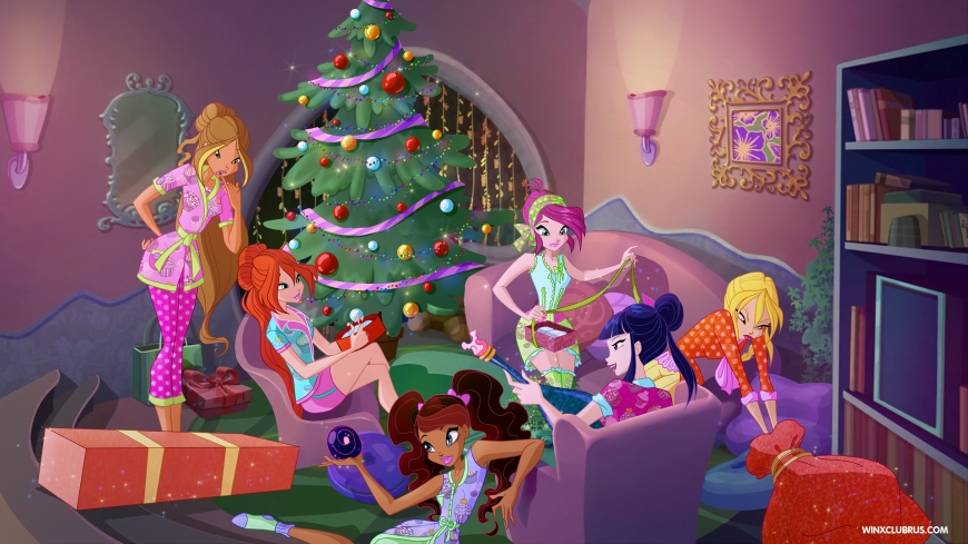 Winx Club Christmas wallpaper