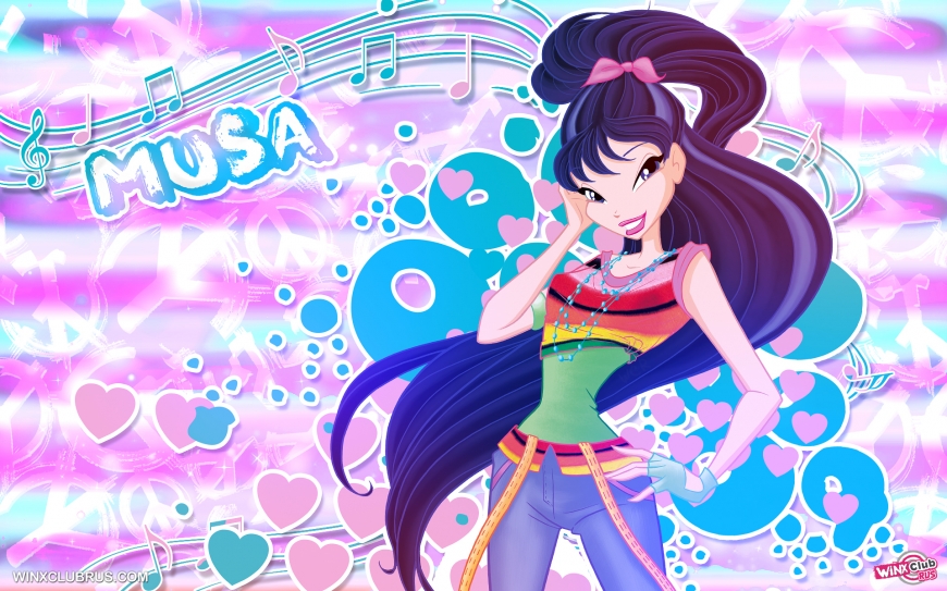 Winx Club Musa dance style wallpaper