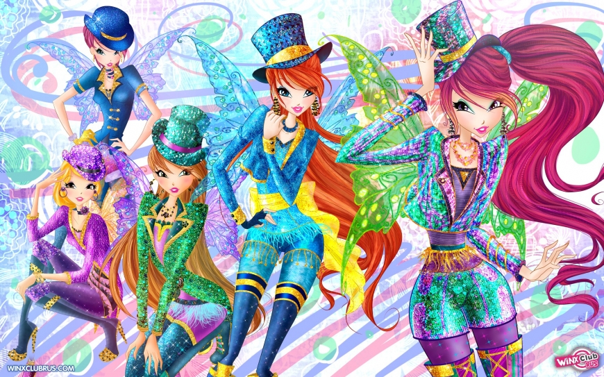 Winx Club fairy Halloween with roxy wallpaper