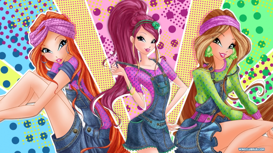 Winx Club jeans wallpaper