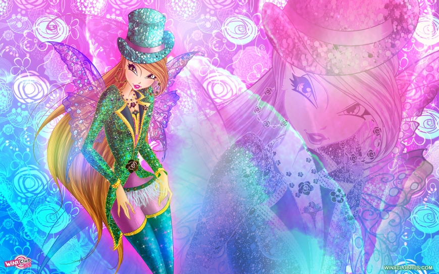 Winx Club Flora Halloween wallpaper