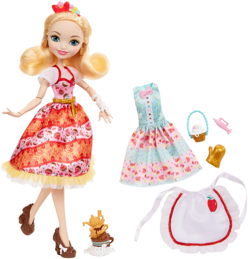Ever After High 2018 new doll Apple White bake sweet